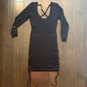 Women's Guess Sweater black dress